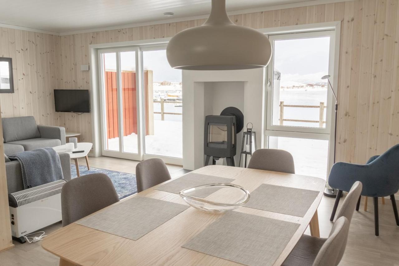 Brand New Nappstraumen Seaview Cabin Villa Gravdal  Dış mekan fotoğraf