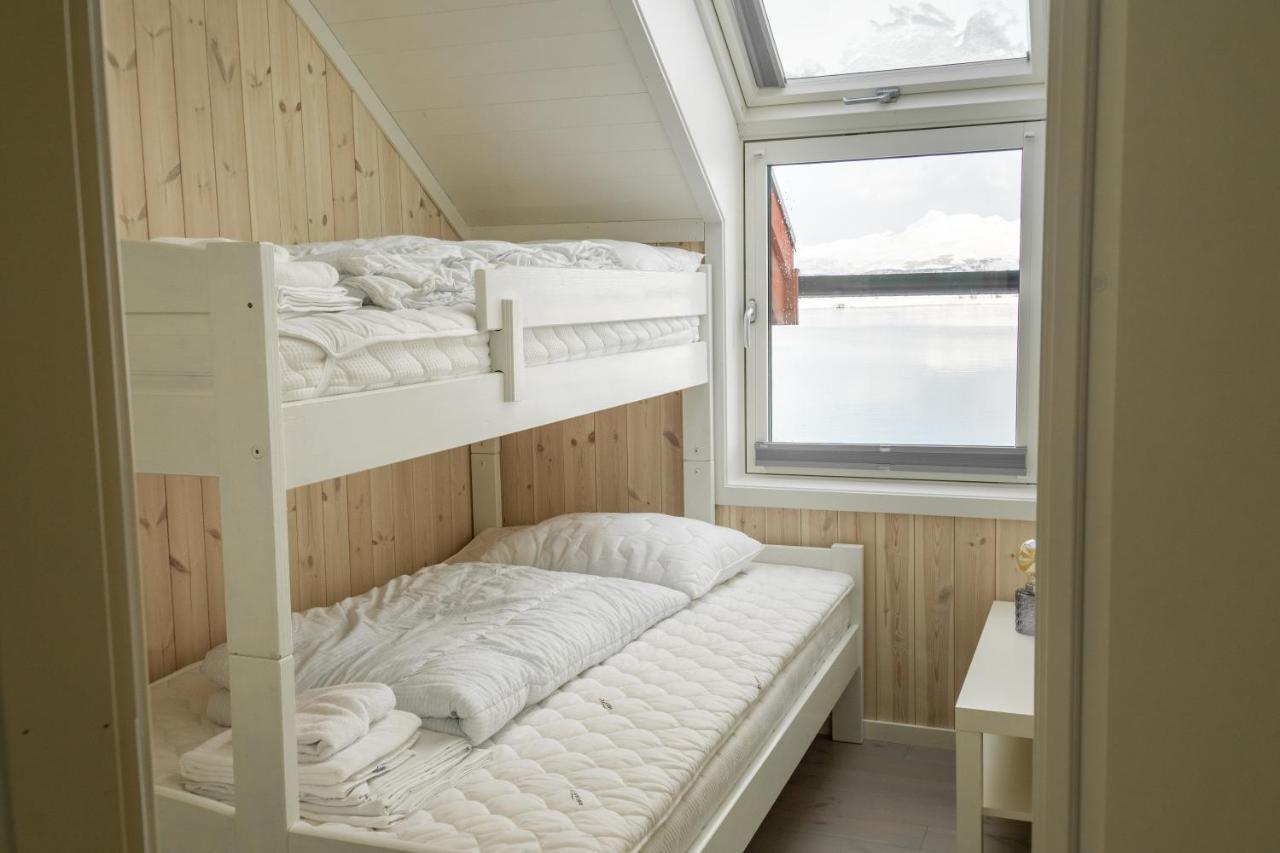 Brand New Nappstraumen Seaview Cabin Villa Gravdal  Dış mekan fotoğraf