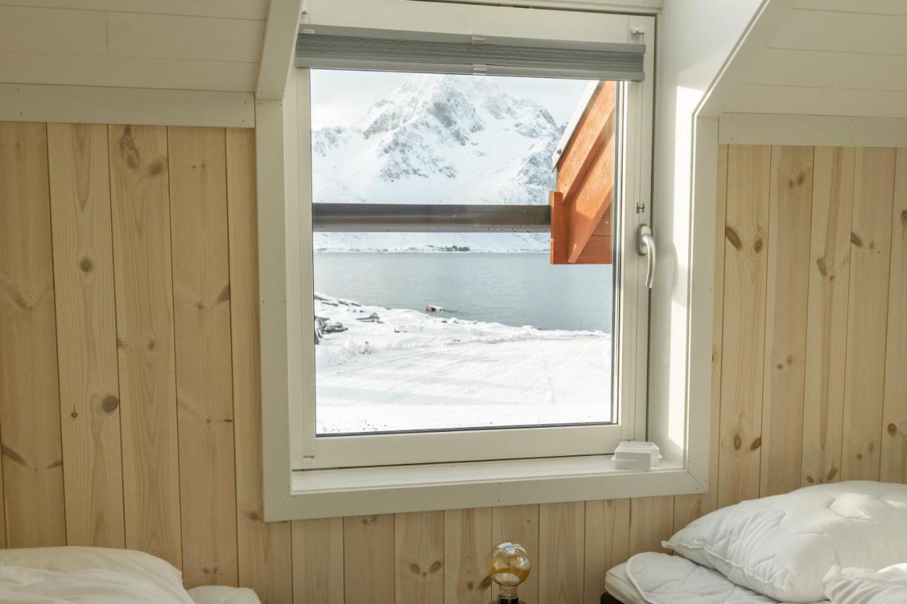 Brand New Nappstraumen Seaview Cabin Villa Gravdal  Dış mekan fotoğraf